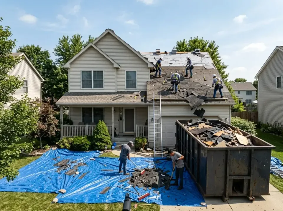 roof-replacement-debris-remova-004 — frequently asked questions, Cheapest Dumpster Rentals in Cottondale, AL